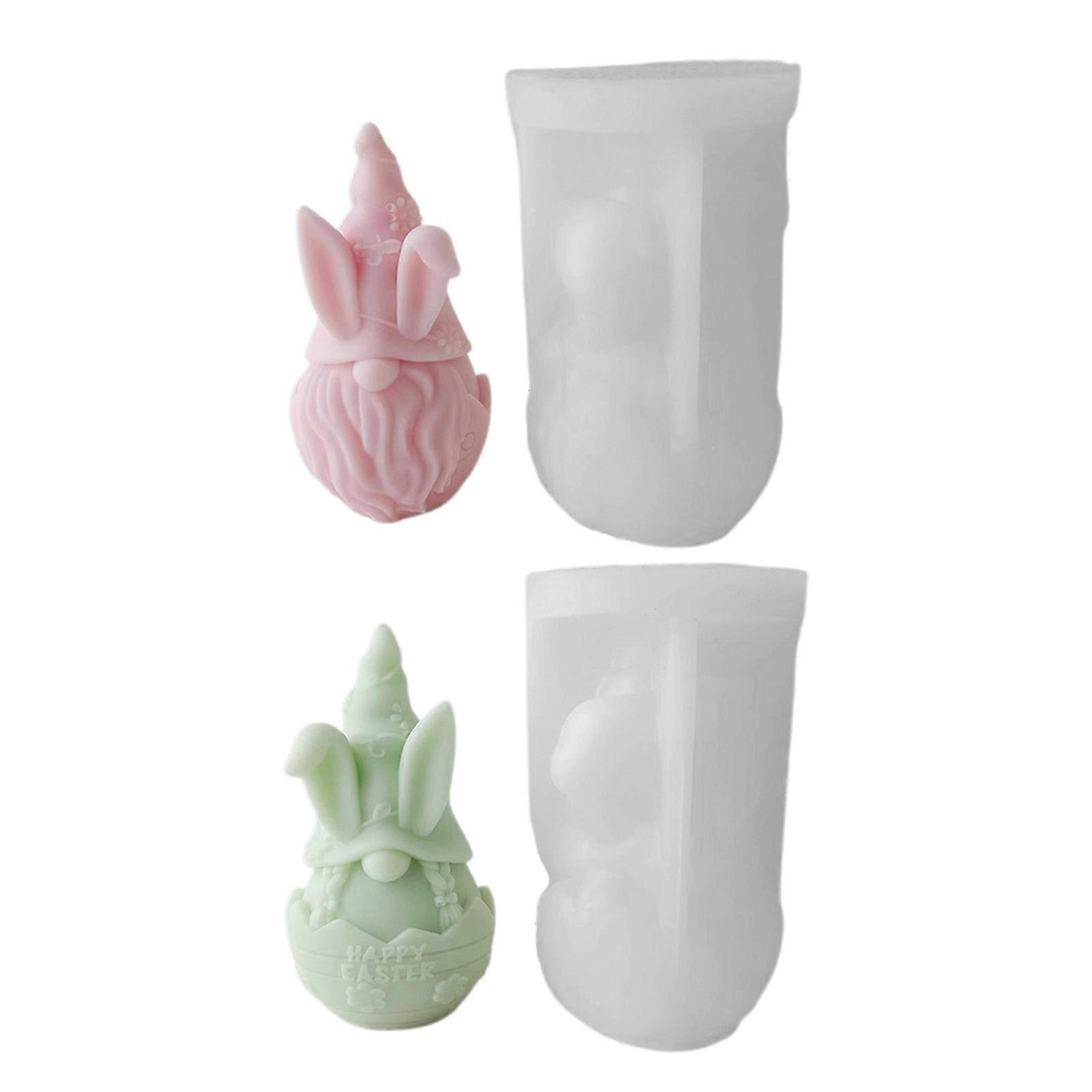 Faceless Dwarf Silicone Molds Epoxy Resin Mold DIY Candle Molds Table Ornament Making Tool for Making Craft Supplies