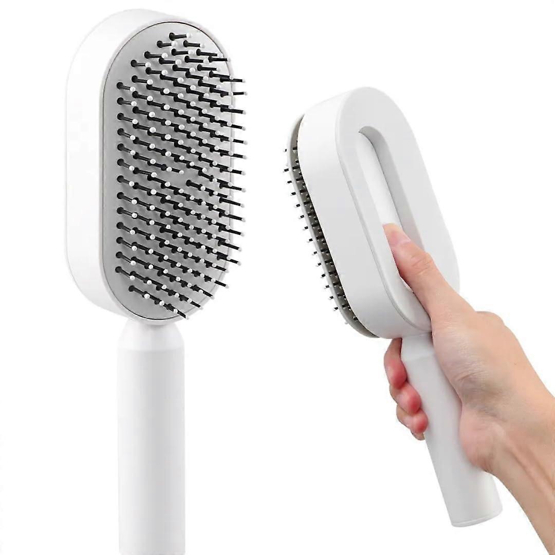 Self Cleaning Hair Brush for Massage