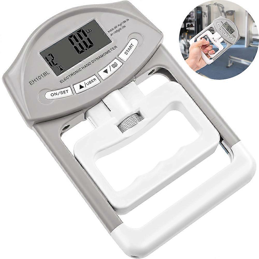 Digital Hand Dynamometer Grip Strength Measurement Meter Auto Capturing Electronic Hand Grip Power 