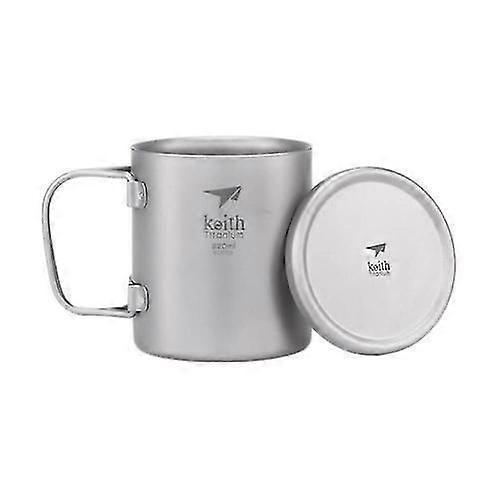 Titanium mug with lid S 1 unit