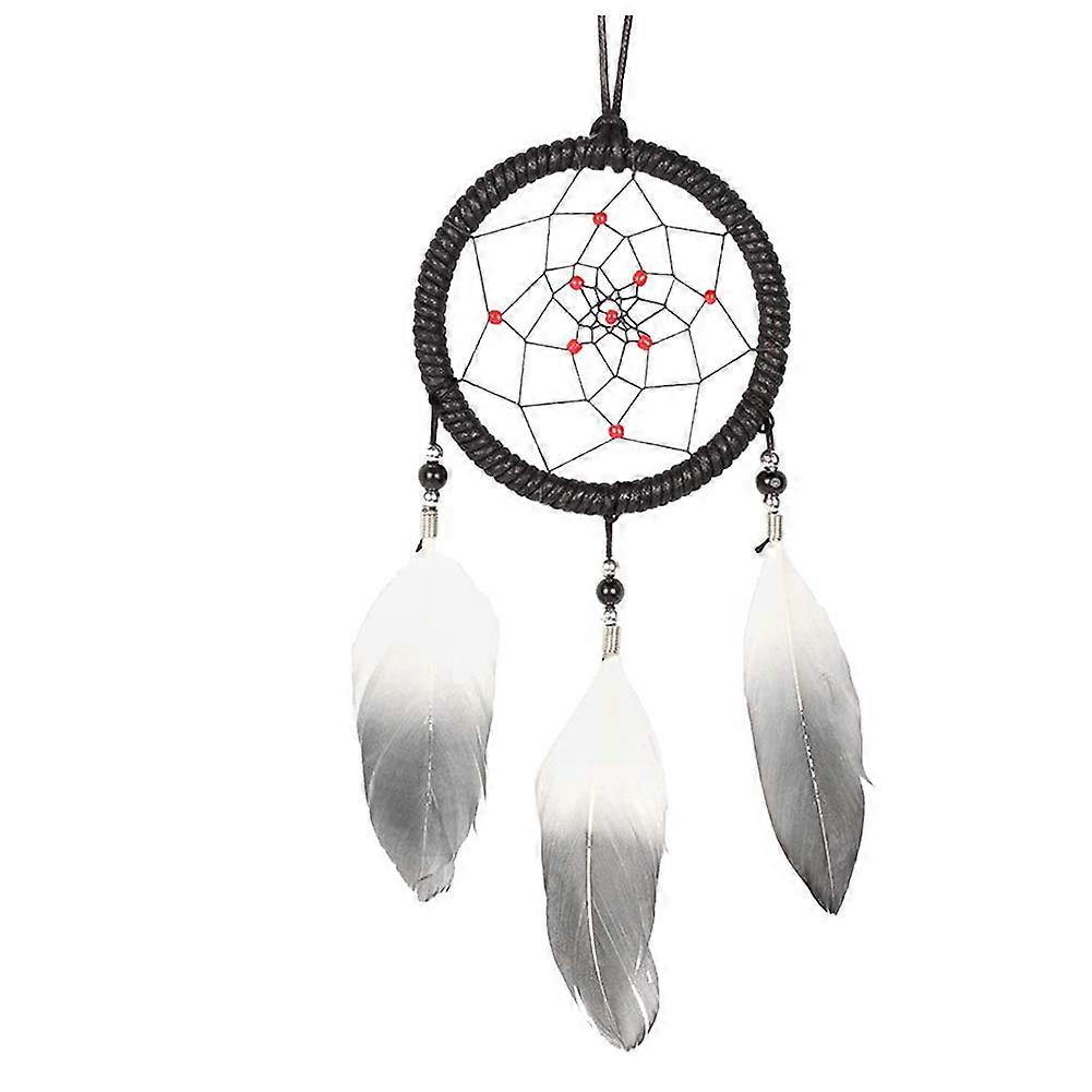 Hieno sisustus, ainutlaatuinen suunniteltu höyhenkattokruunu, käsintehdyt talismaanit onnea ja makeita unia, sisustus kodin ja auton riipukseen (1kpl)