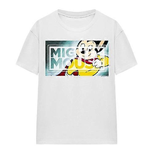 Mighty Mouse Unisex Adult Mighty Rectangle T-Shirt