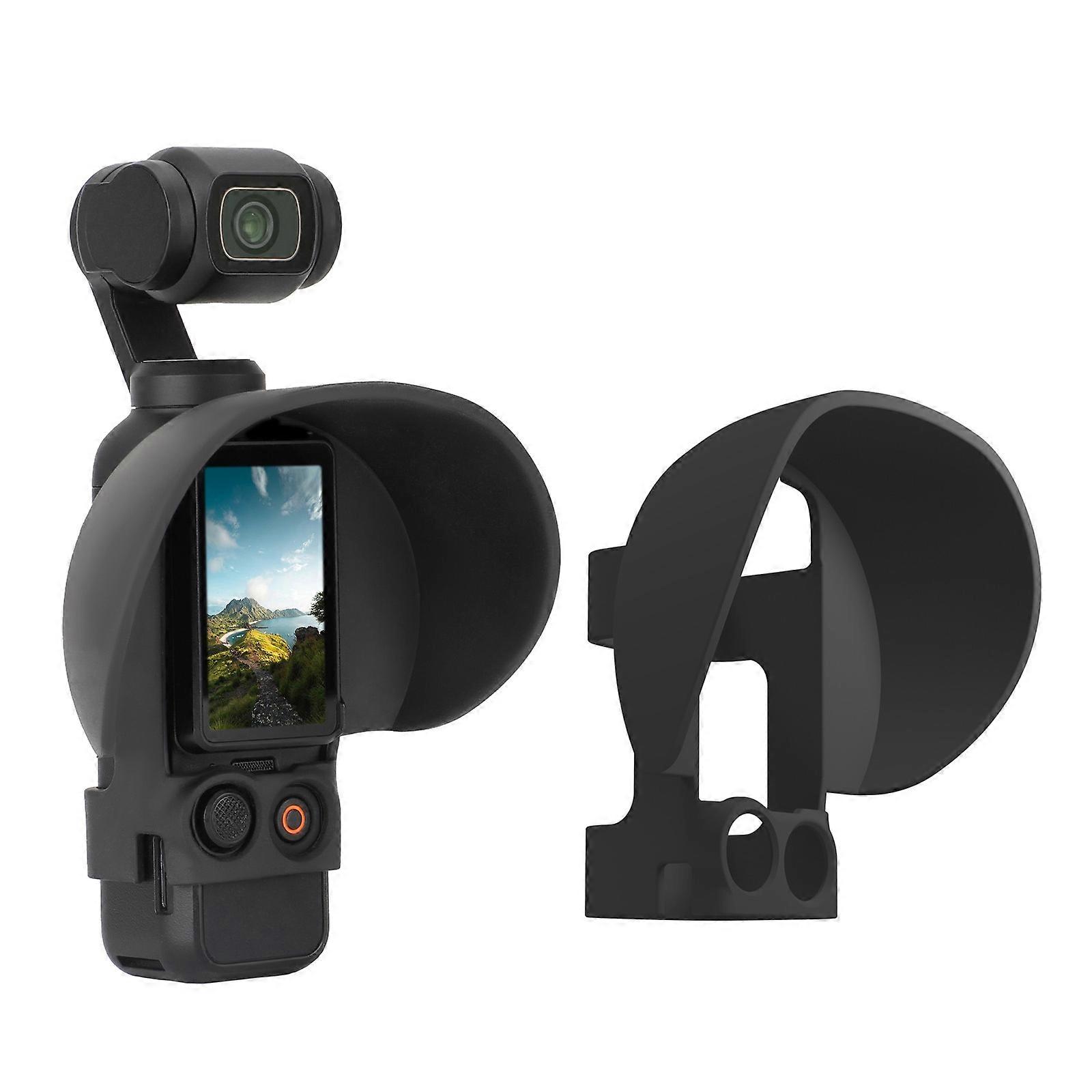 DJI OSMO Pocket 3 Sunnylife Sunshade Screen保護カバーフード(ブラック)用