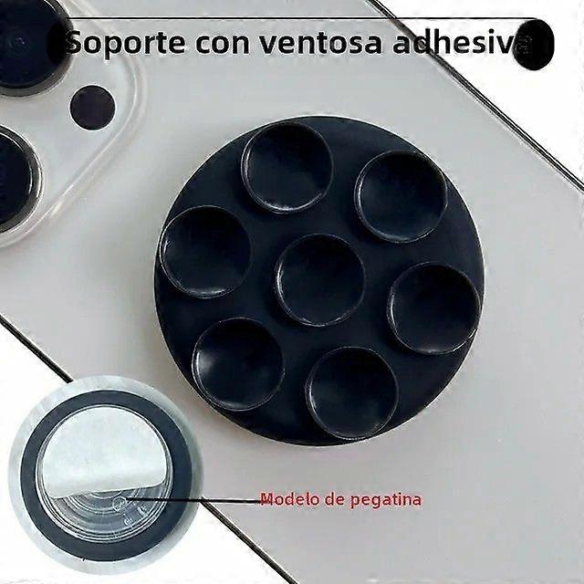 Grippopso Silicone Suction Cup Wall Mount Cell Phone Holder Compatible with All Brands Universal