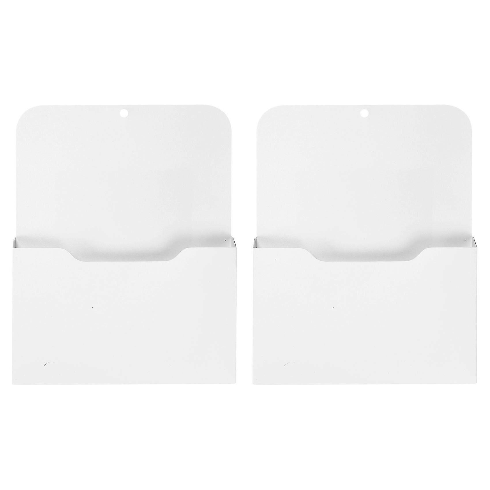 2 Pack Magnetic File Holder - Paper Holder, Pocket Organizer, κρεμαστή αποθήκευση Wall File Organizer, M