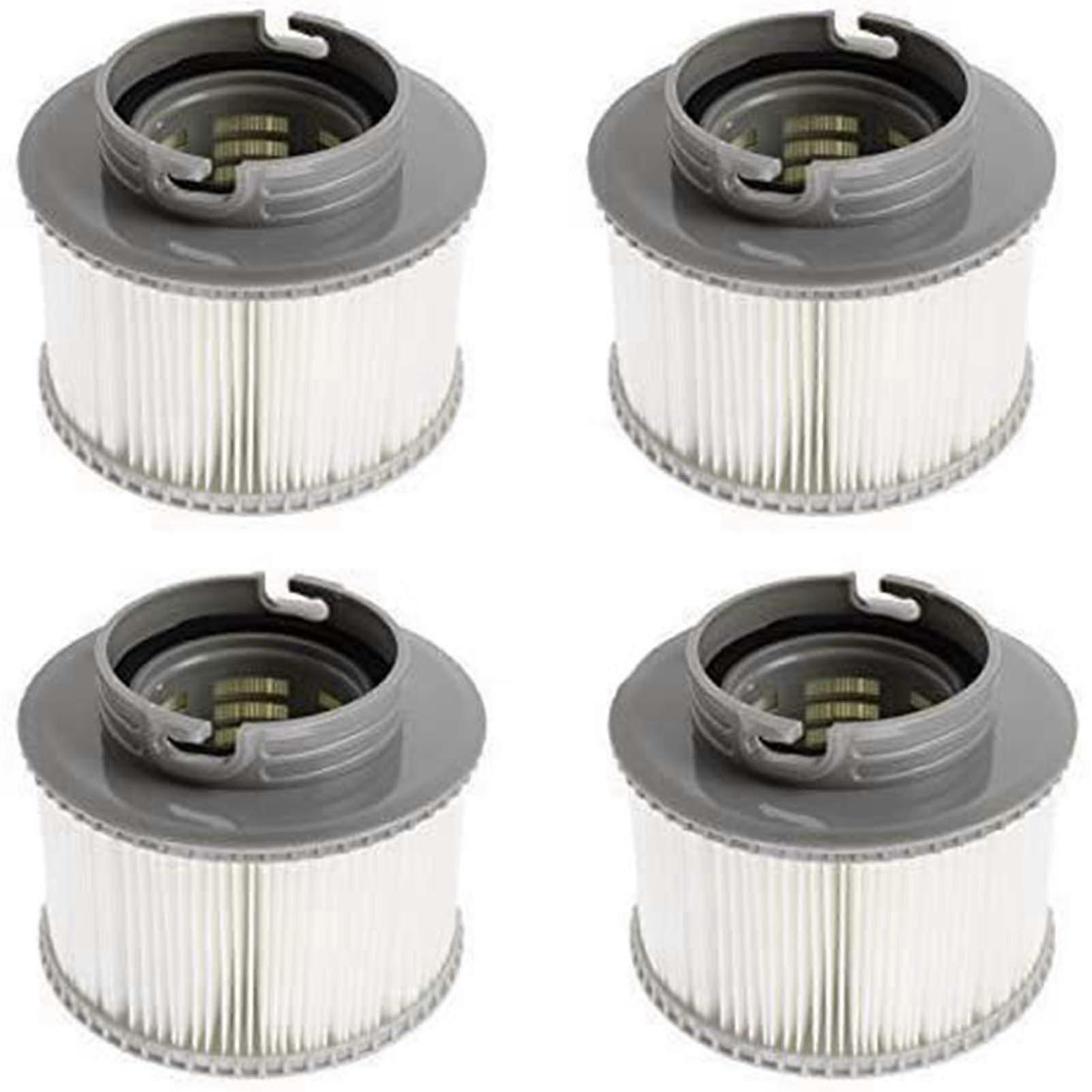 4/8 Pack Bubble Spa Replacement Filter Cartridges (2020 Upgraded Version to Fit All Models) (4 Pcs)