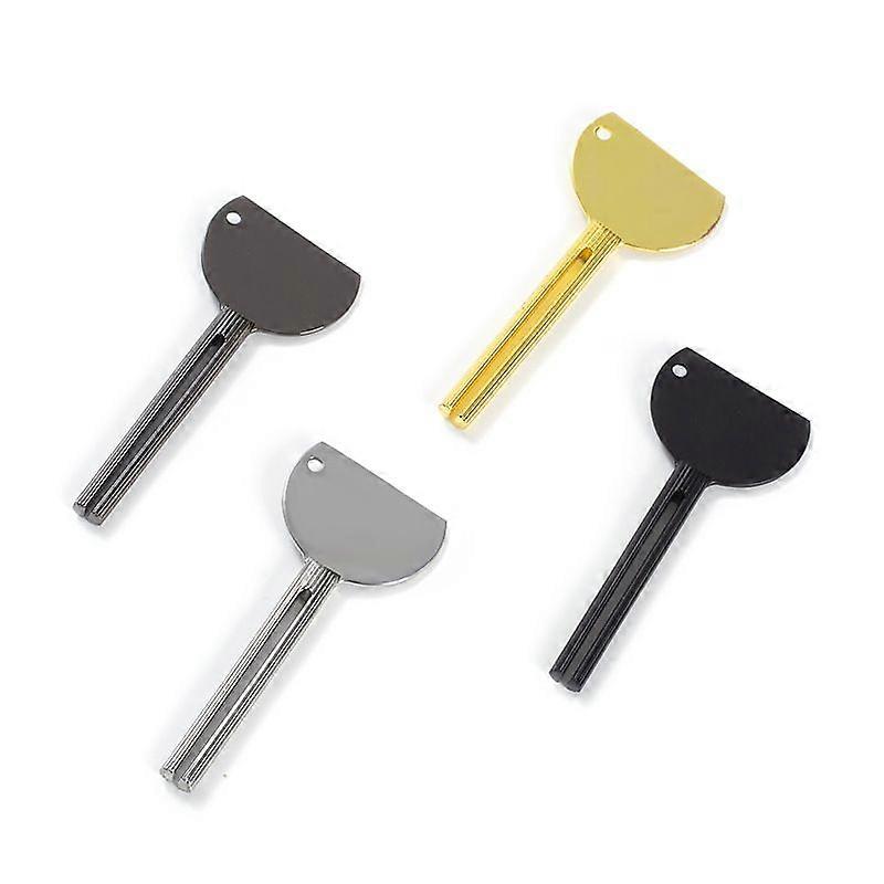 4 pack toothpaste squeezer, tube squeezer, roller for toothpaste cosmetic ointment paint squeezer (4 colors)