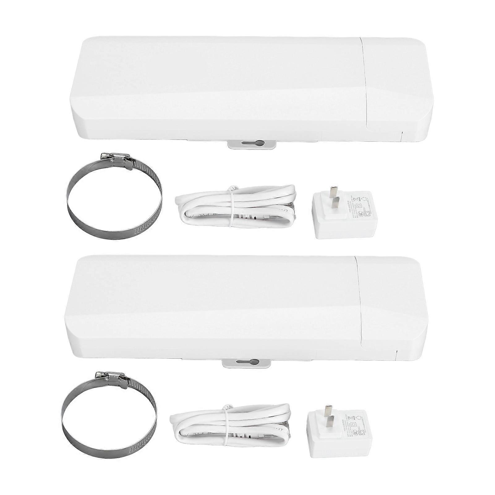 Wireless Bridge to Point 5.8G 3KM 2 RJ 45 LAN Port WiFi Ethernet Bridge with 14dBi High Gain Antenna