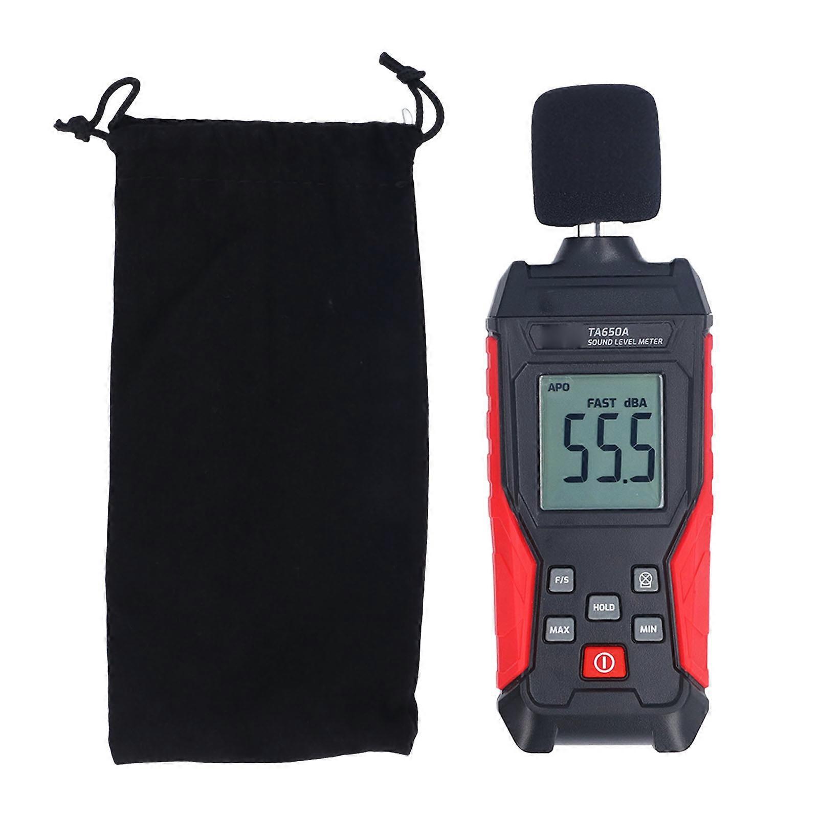 Sound Level Meter 30.0‑130dBA High Accuracy Digital Noise Decibel Meter for Home