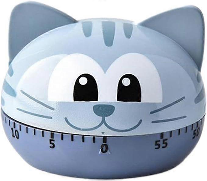 Kitchen Timer - Cartoon Animals Mechanical Kitchen Timer 60 Minutes with Cute Animal Wind Up, Manual Timer Reminder Kitchen Timer