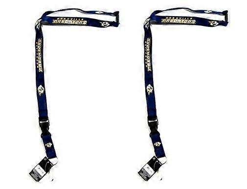 Nashville Predators NHL Lanyard 2 Pack