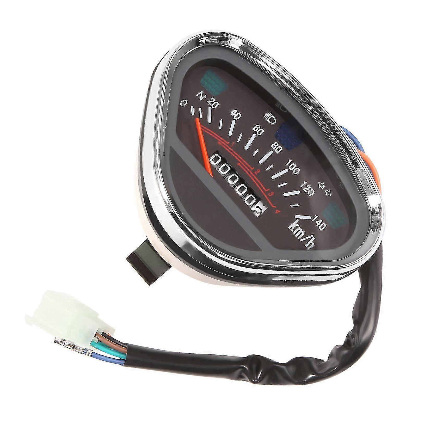 Motorcycle Meter Odometer Gauge Backlight LCD Digital Indicator Inst ent for Vintage DAX 70