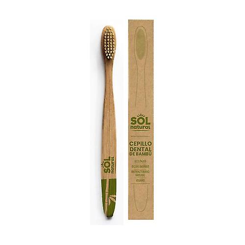 Biodegradable Adult Bamboo Toothbrush 1 unit