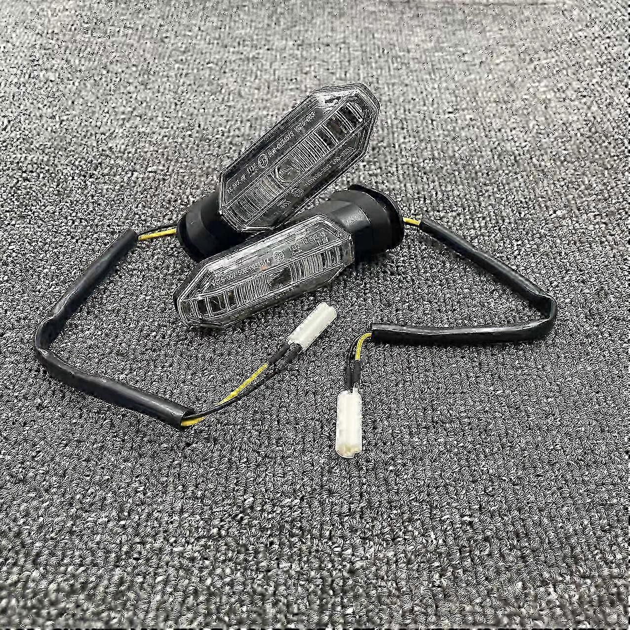 Superior For HONDA CBR650R CB650R Motorcycle before and after LED Turn Signal Indicator Light Blinker Lamp Universal connector