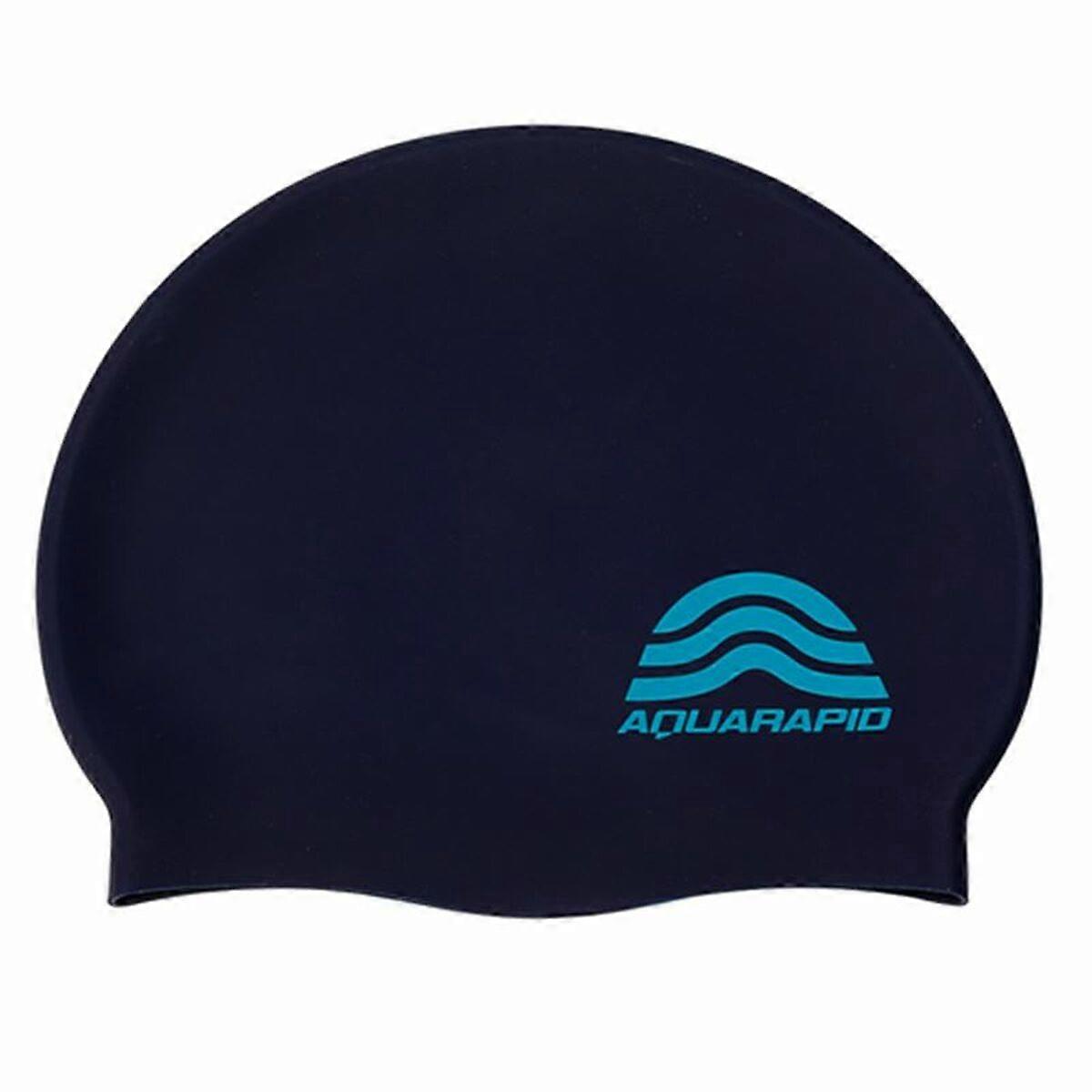 Swimming Cap Aquarapid Cuffia Dark blue Silicone
