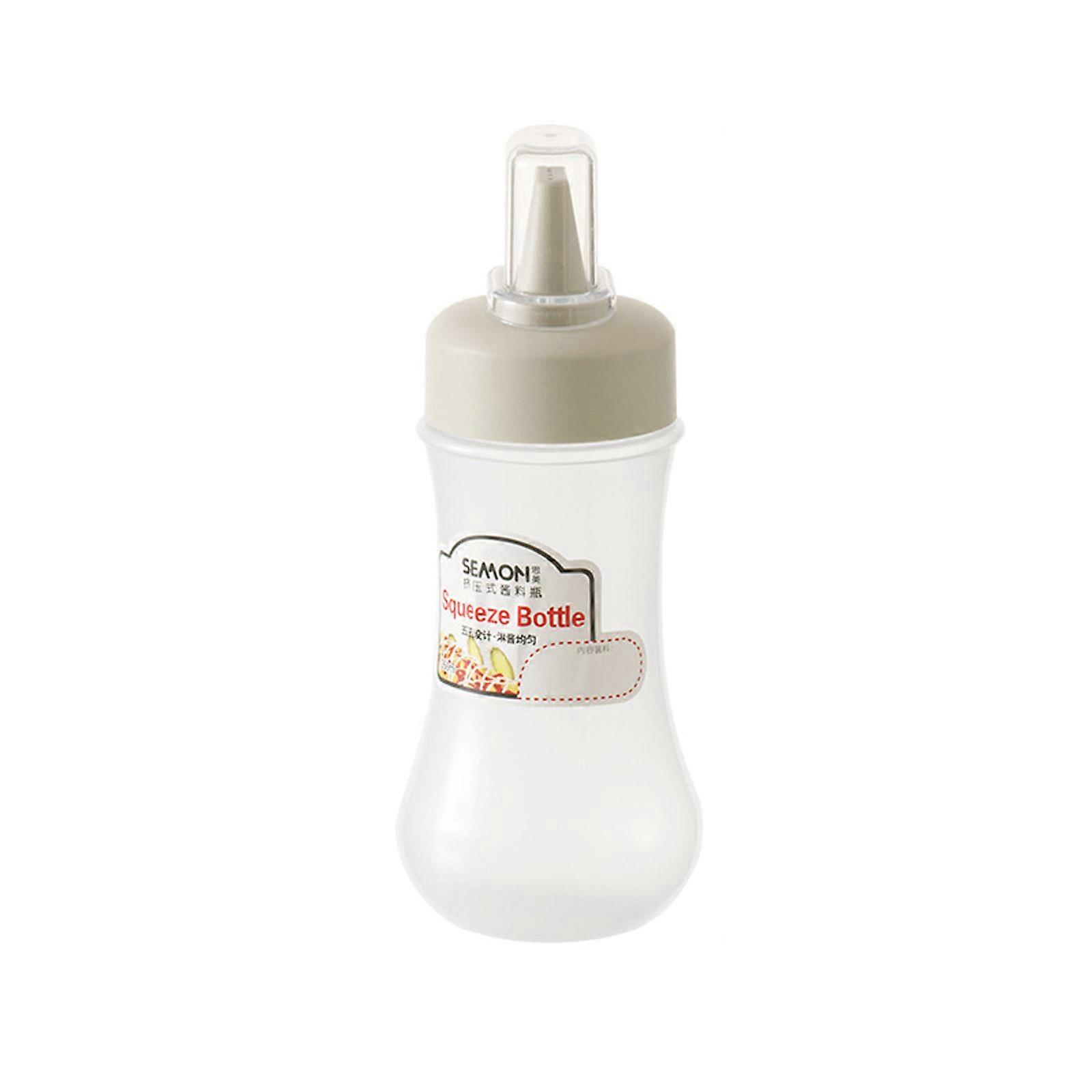 350ml Condiment Squeeze Bottle Squeeze Squirt Bottle with Measurements for Ketchup, Sauces, Syrup, Condiments, Dressings