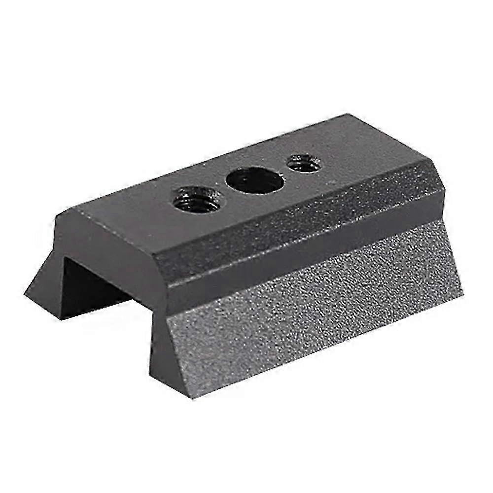 45mm Finder Guide Rail Dove Plate Base Cushion Block Telescope Accessory (Black)