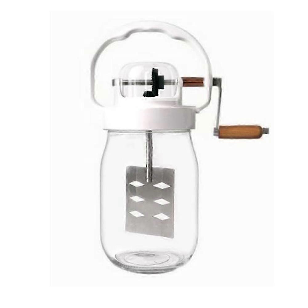 1500ML Butter Churner Clear Glass Silic Home Butter Maker