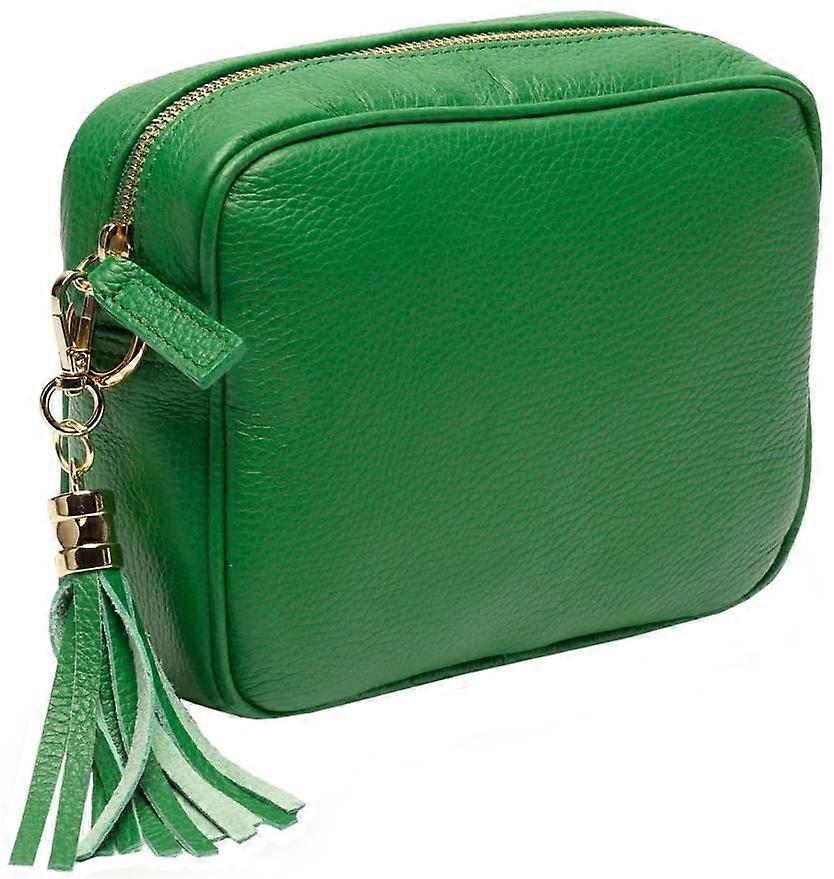 Elie Beaumont Crossbody Bag - Emerald Green