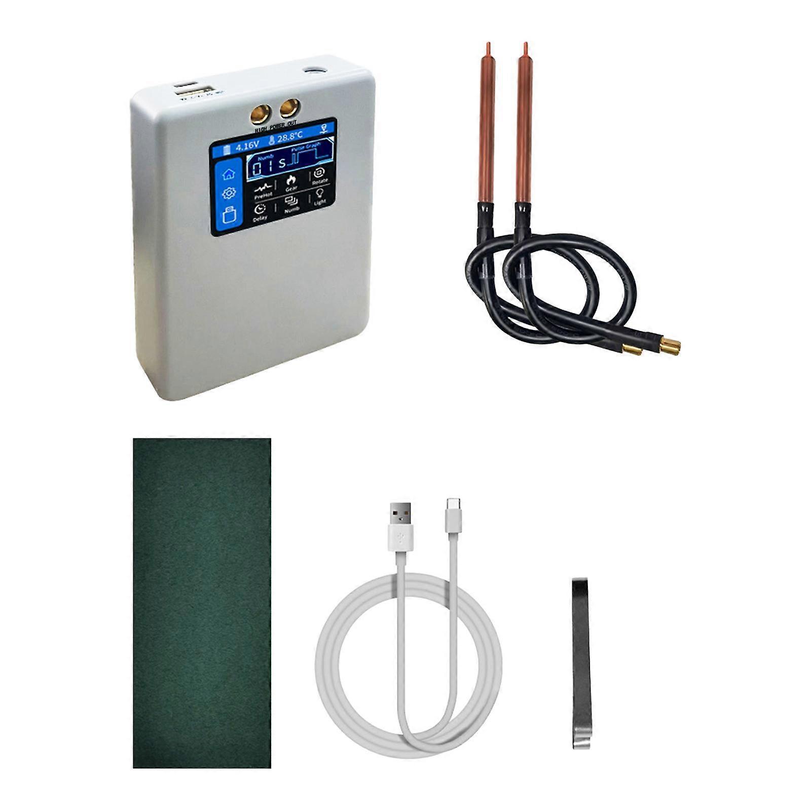 Battery Spot Welder LCD Display Screen Welding Tool Portable Spot Welder
