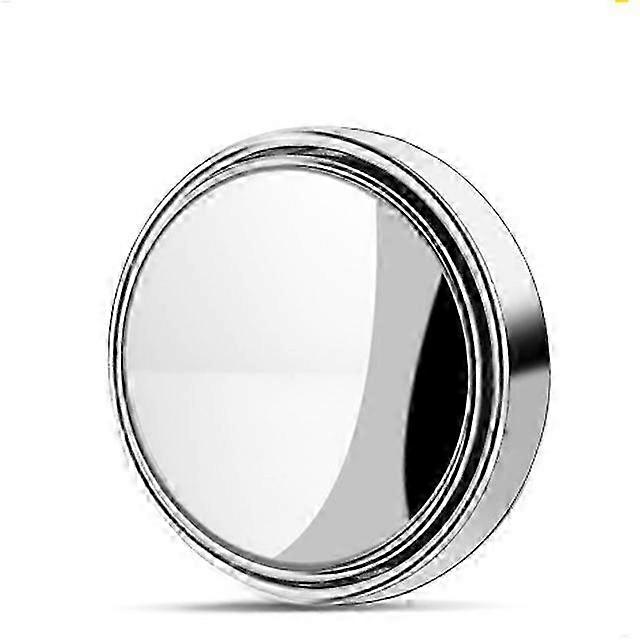 1pcs 2pcs Car 360 Degree Blind Spot Mirror Wide Angle Round Convex Mirror Small Round Side Suitable for Vehicle Rearview Parking Mirror