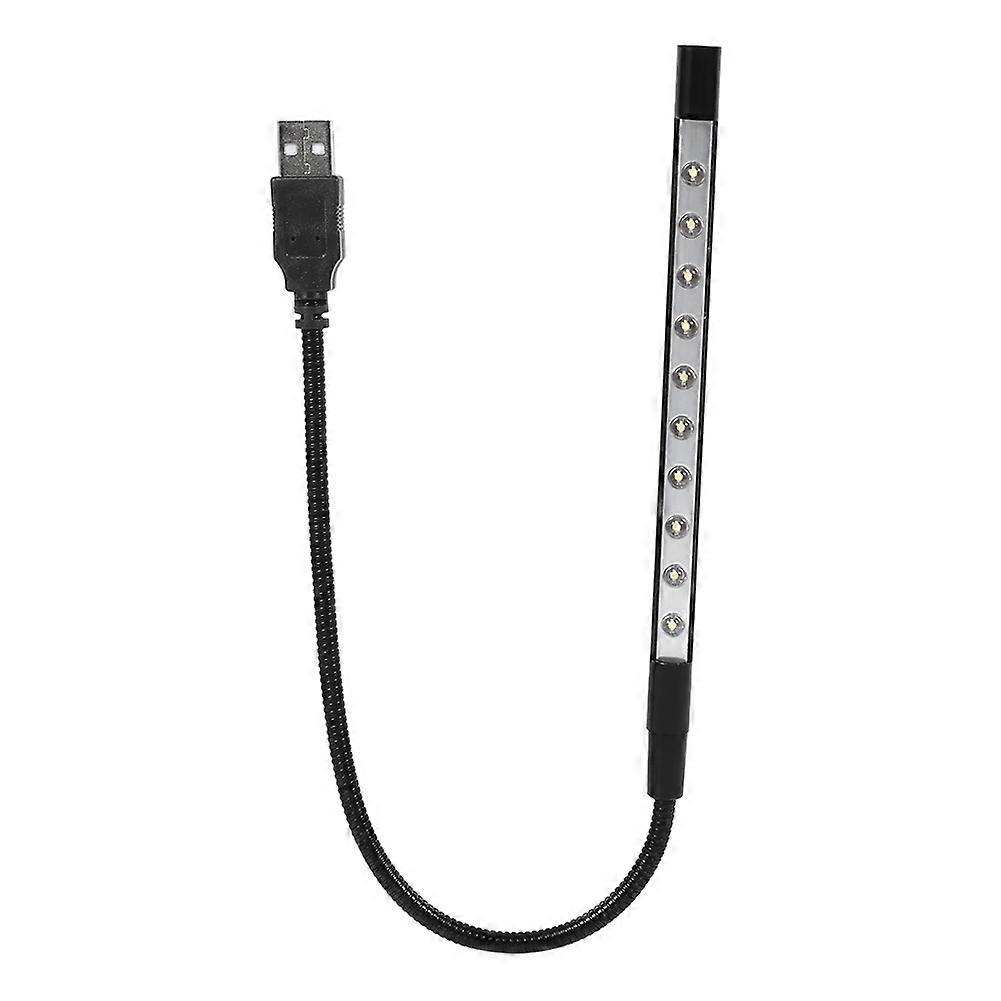 5V Flexible Mini USB LED Reading Light Lamp Flashlight For Laptop PC Computer Keyboard Black