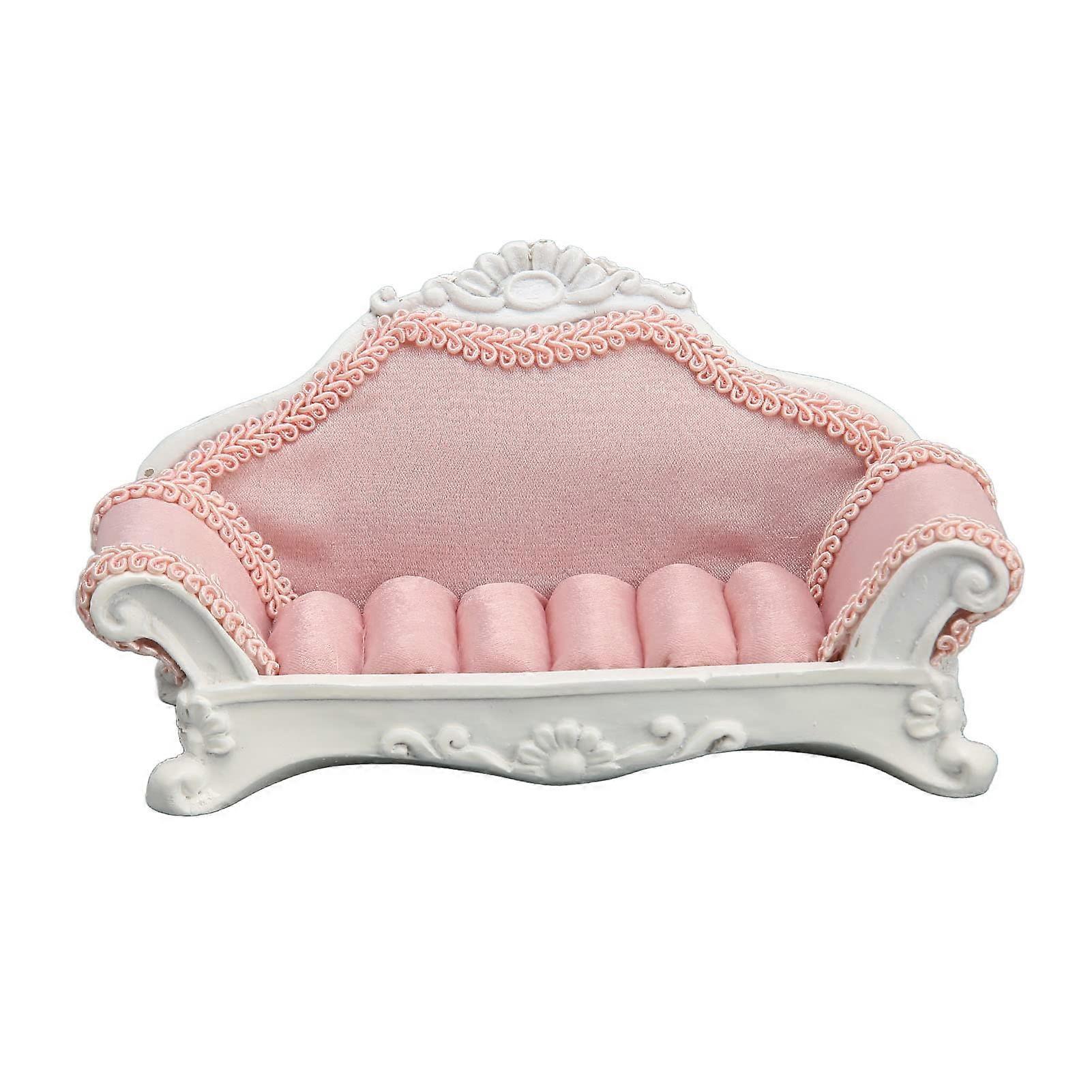 Sofa shaped round rack rake craft display sofa form engagement round holder shop
