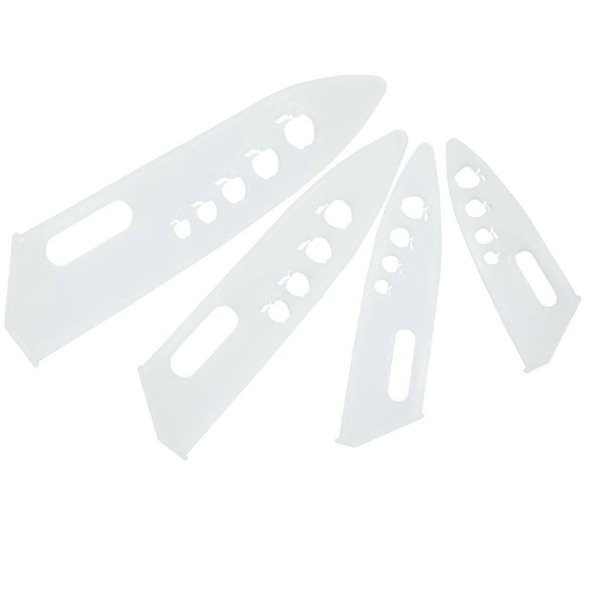 Table Protectors Clear Plastic Kitchen Utensils Structure 4Pcs Transparent For Protection