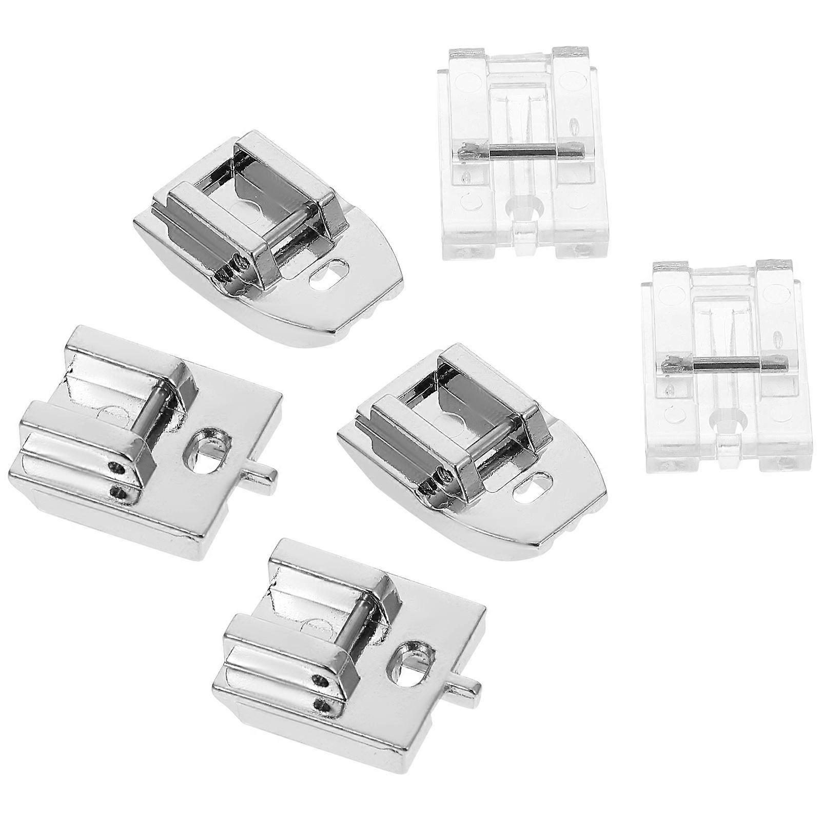 Presser Foot For Sewing Machine Invisible Zipper Presser Foot Quilting Enthusiasts Stainless Steel 2Sets