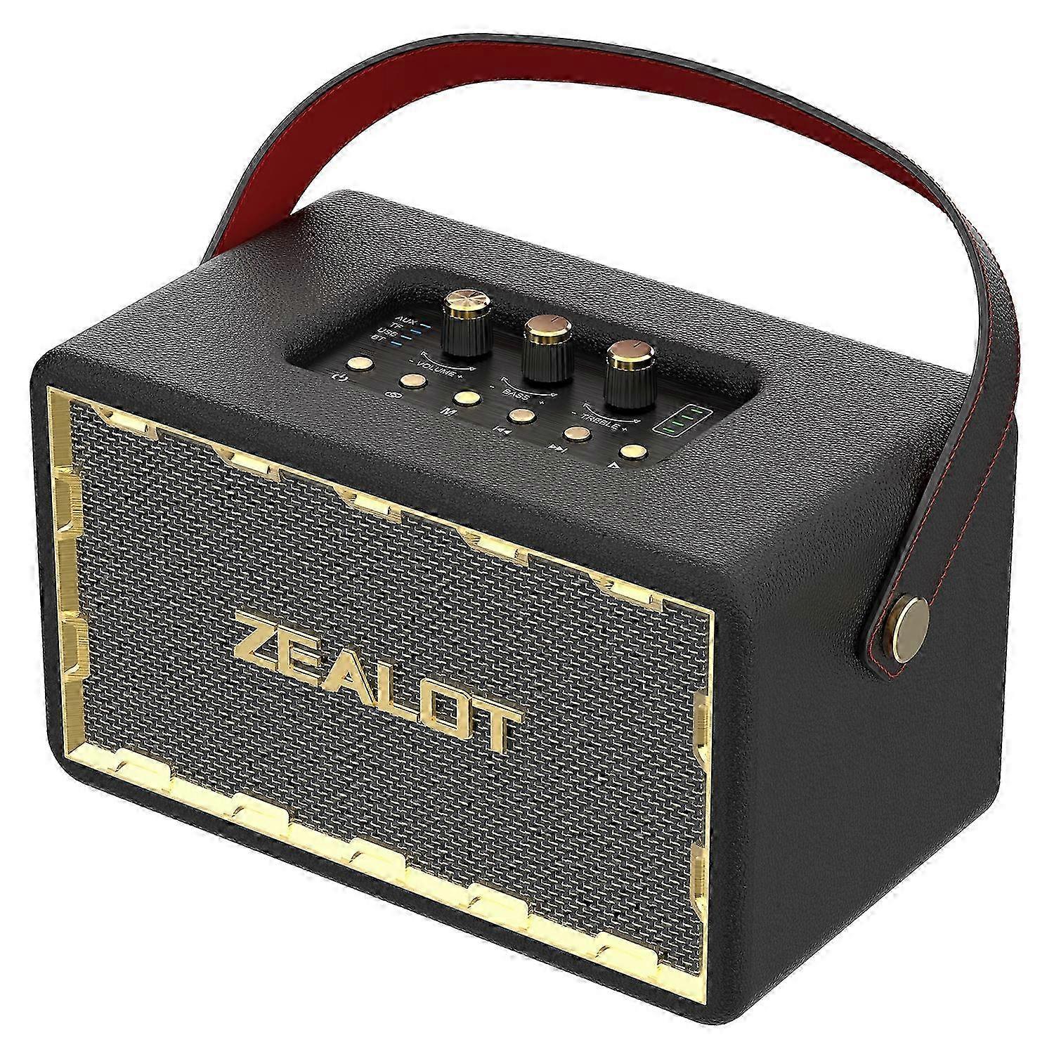 Zealot Mt01 Retro Card Portable Wireless Bluetooth Speaker