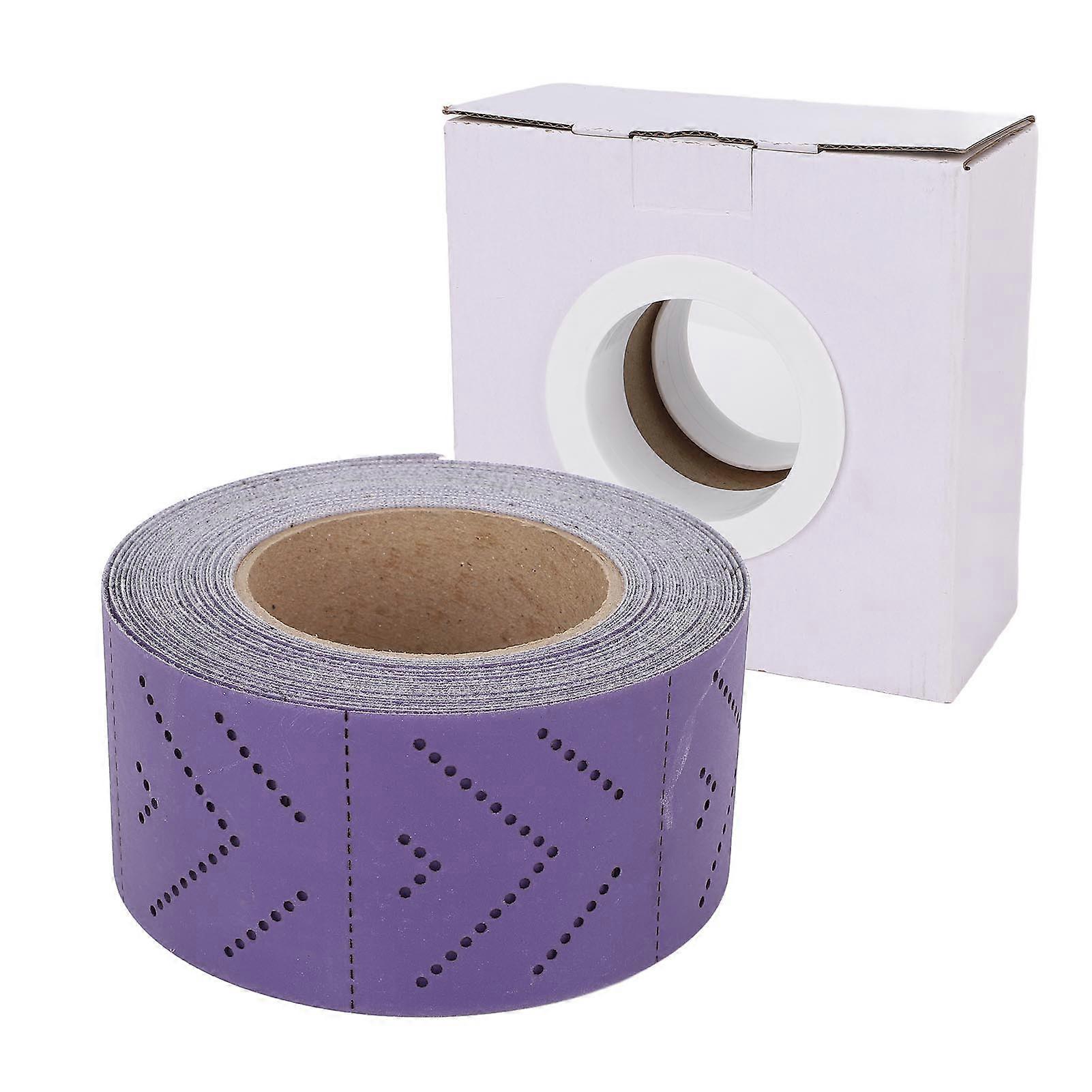 70mm x 12m 400 Grit Multi-Hole Ceramic Sandpaper Roll for Body Repair, Paint Prep, Wood & Metal Sanding