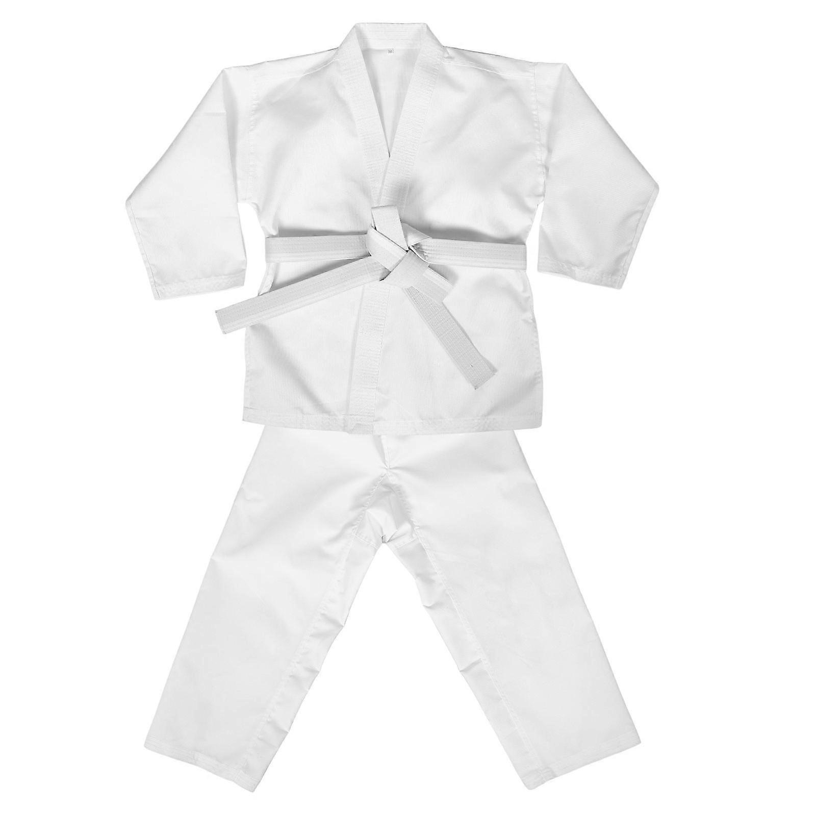 Martial Arts Training Belts Karate Uniform for Adults Durable Full Protection 1 Set