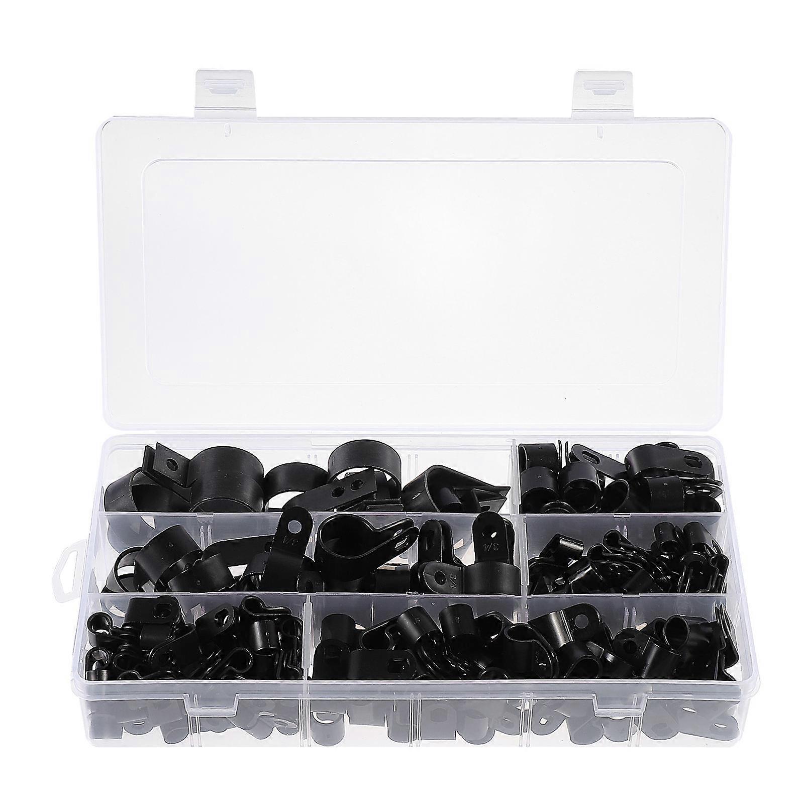 The **200pcs Nylon R Type Cable Clips** are a versatile and practical solution for managing and organizing cables, cords, and wires in both