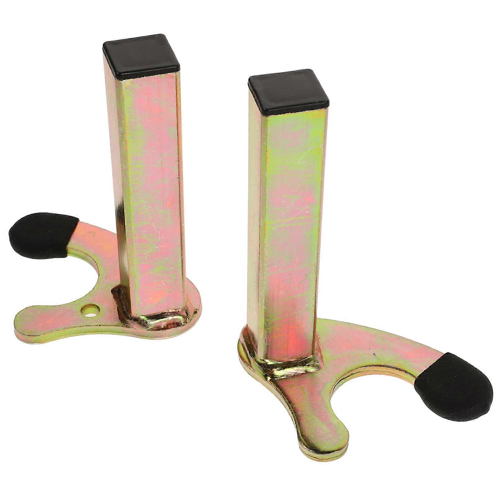 U Shaped Motorcycle Lift Jack Stand Compact Wheel Support Frame for Motorbikes Scooters Garage Storage with Fork Spool Sliders