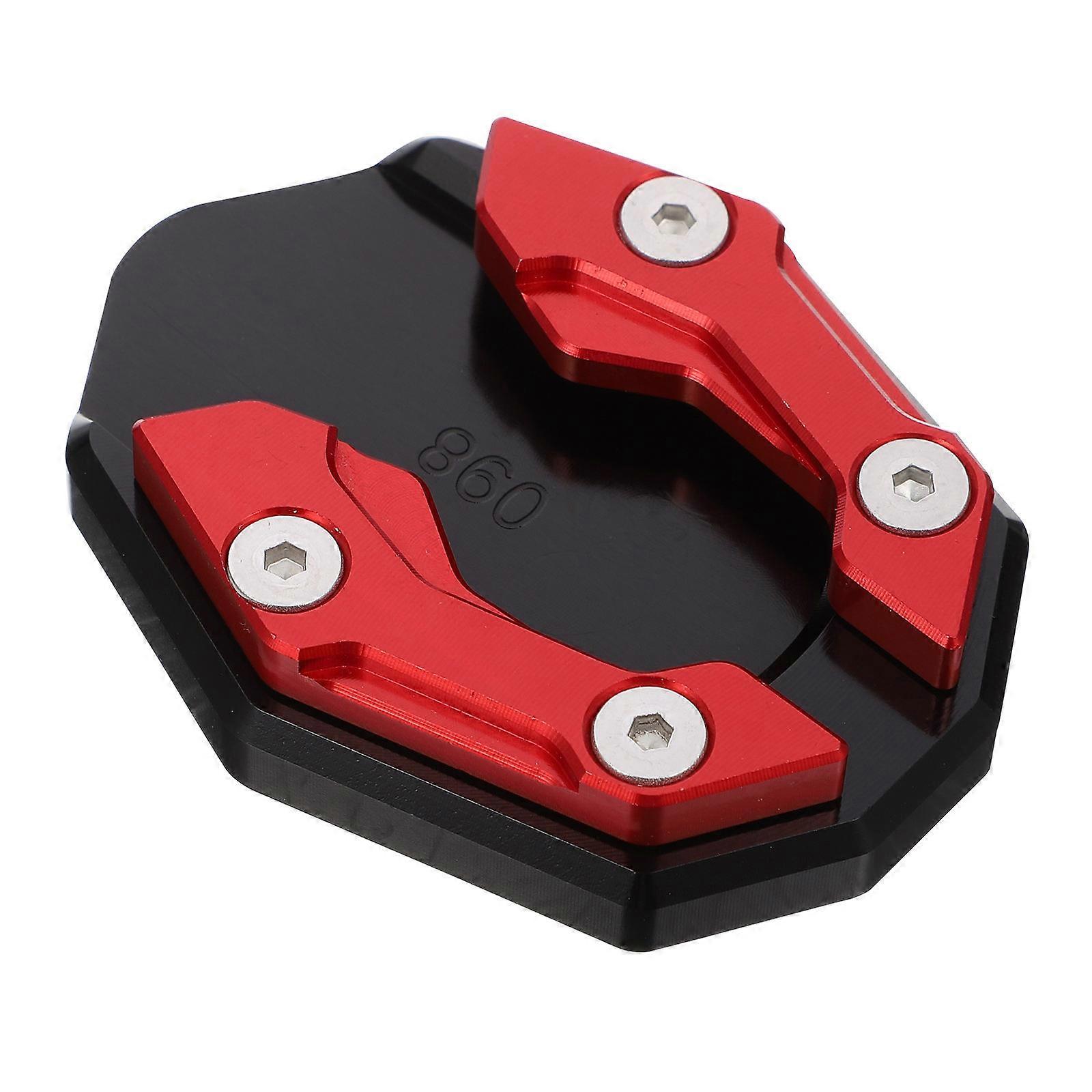Motorcycle Kickstand Extension Pad Enlarger Support Plate for Xmax Durable Design Prevents Sinking on Wet Surfaces