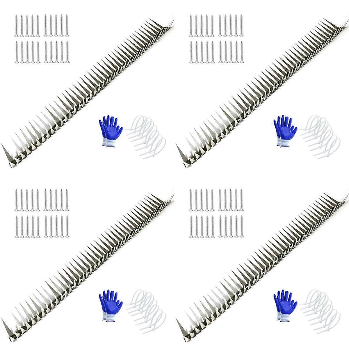 anti rat snake squirrel baffle blocks stab cover spikes 1m
