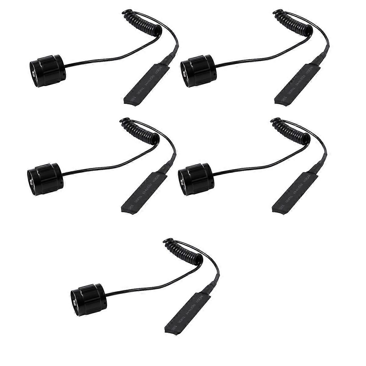 5X Cable Switch Remote Switch Push Button for 501B LED Headlamp Flashlight Lamp