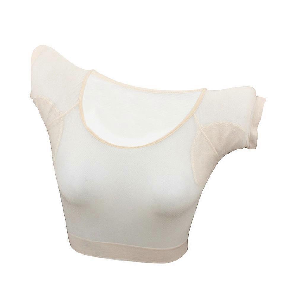 Washable Underarm Sweat Pad Vest for Women – Elastic Thin Design, Comfortable Breathable Vest for Summer Activities Workouts