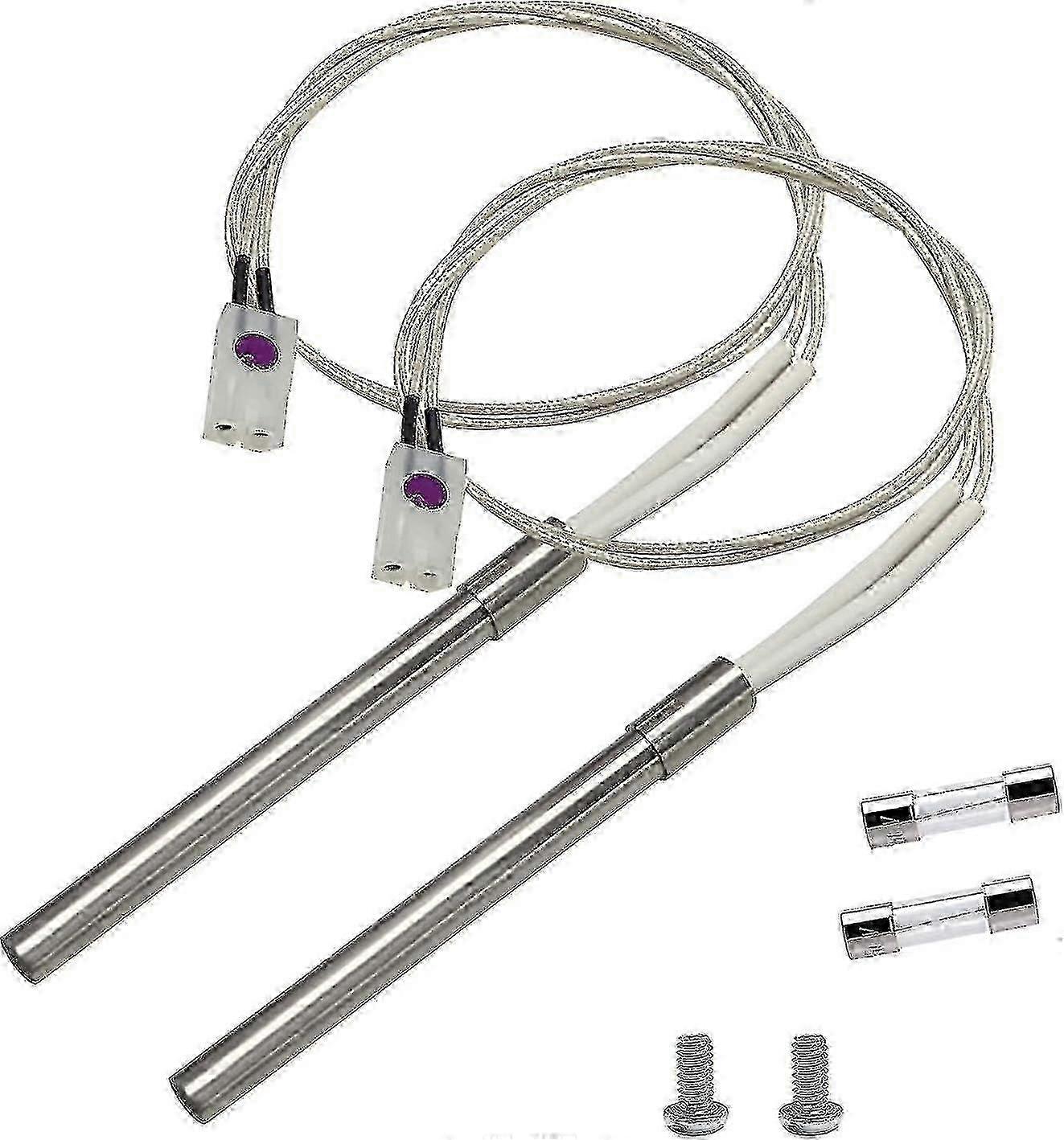 2 Packs Upgraded Pellet Grill Igniter Replacement Compatible with Pit Boss  Camp Chef Smokers, Hot R