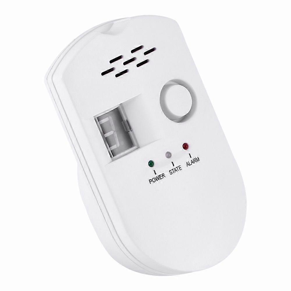 Direct plug-in European standard ultra-sensitive digital display combustible gas pipeline alarm | gas detector | gas detector