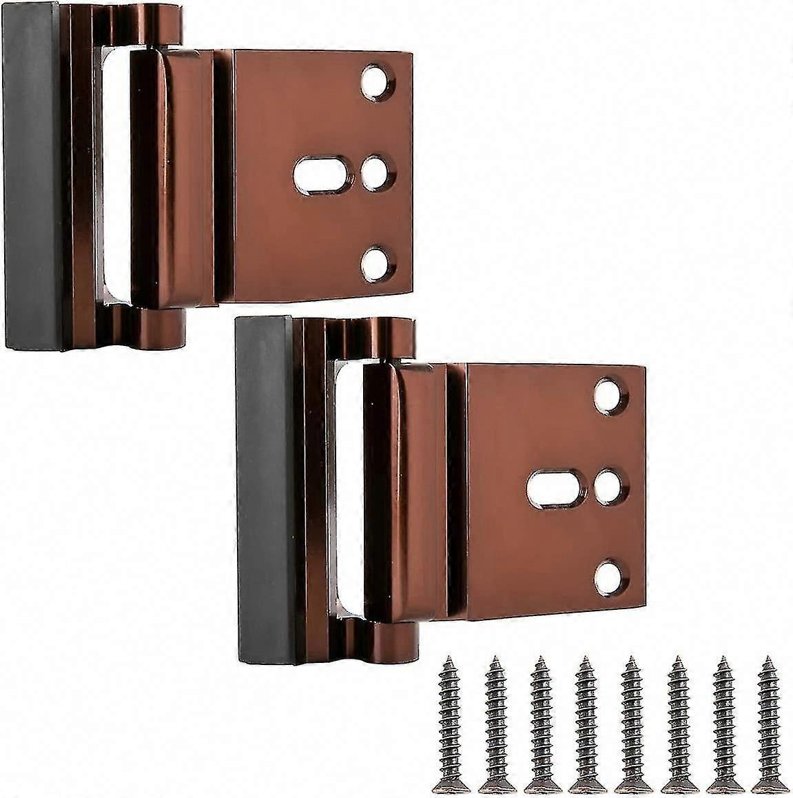 Ölgeriebenes Türverstärkungsschloss aus Bronze - Heavy Duty Security (2er-Pack)