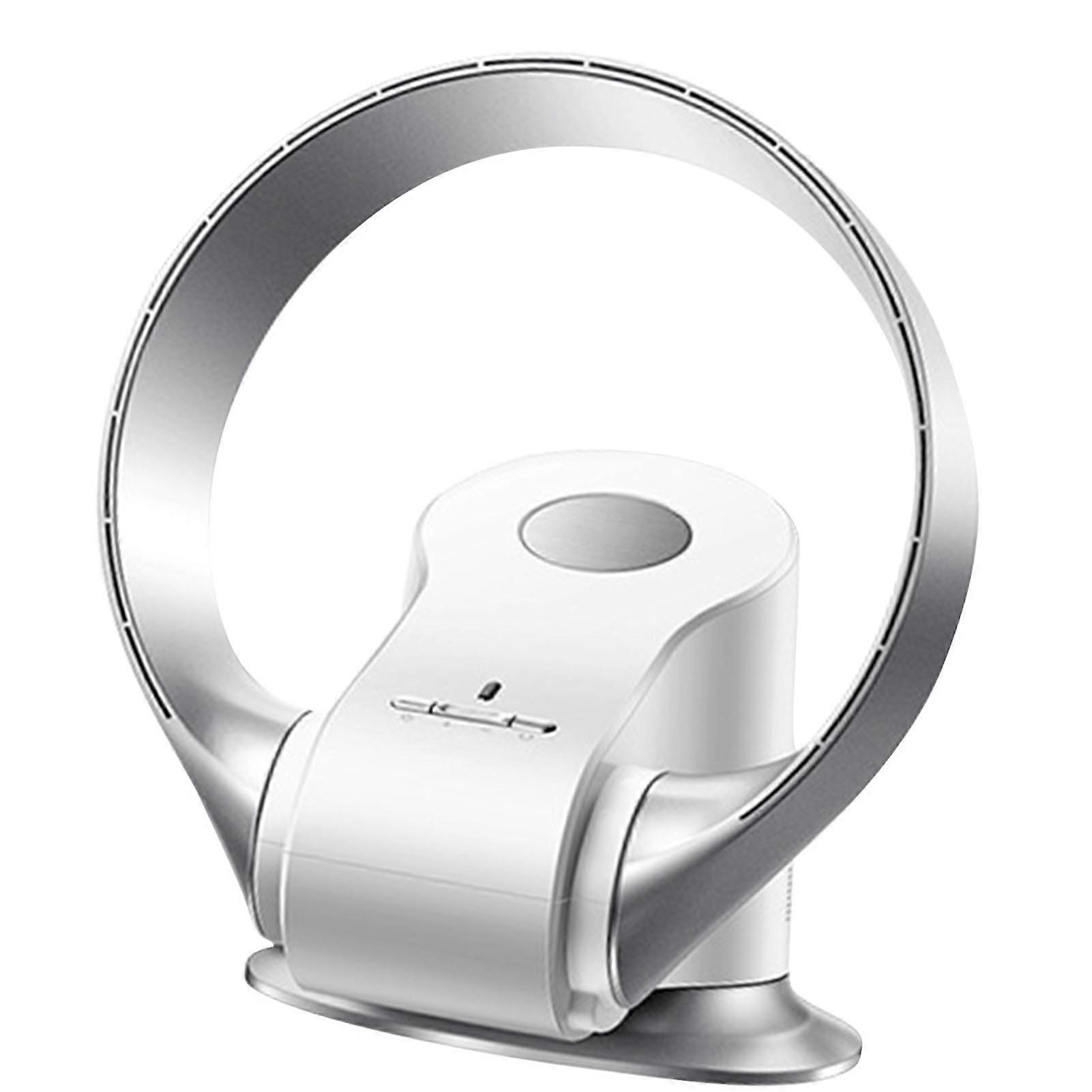 Bladeless Fan 9 Speed Wide Angle Wall Mount Small Desk Fan with Remote Control