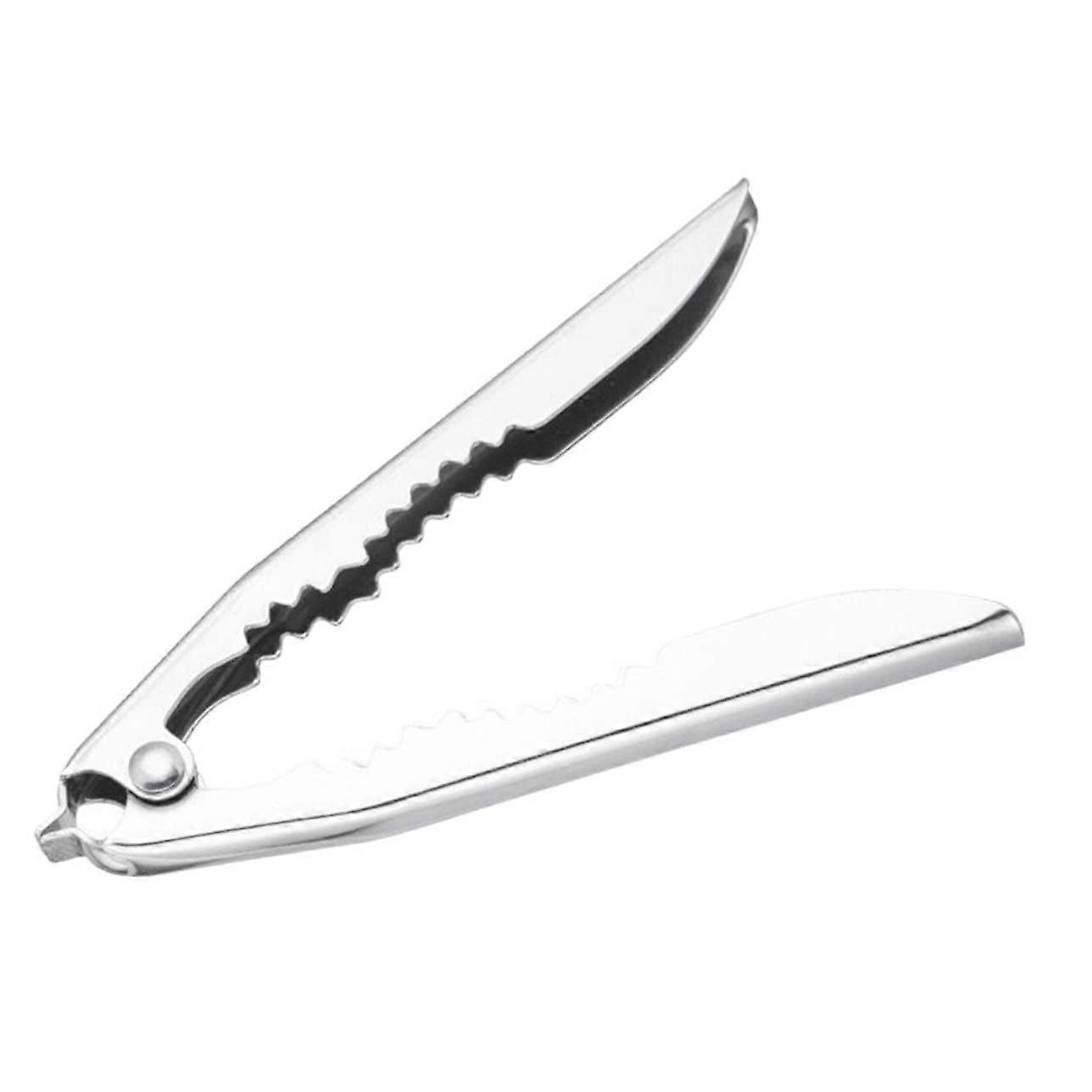 Shell Opener Tool - Stainless Steel Shell Clip for Easy Opening of Shellfish and Seafood, Portable, Easy to Clean Kitchen Accessory