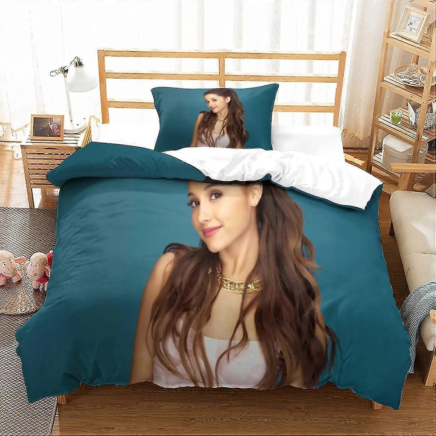 Comfortable Duvet Cover Set with Pillowcases, 3D Printed Bedding Set for Certain Brands, Single Size Home Textile