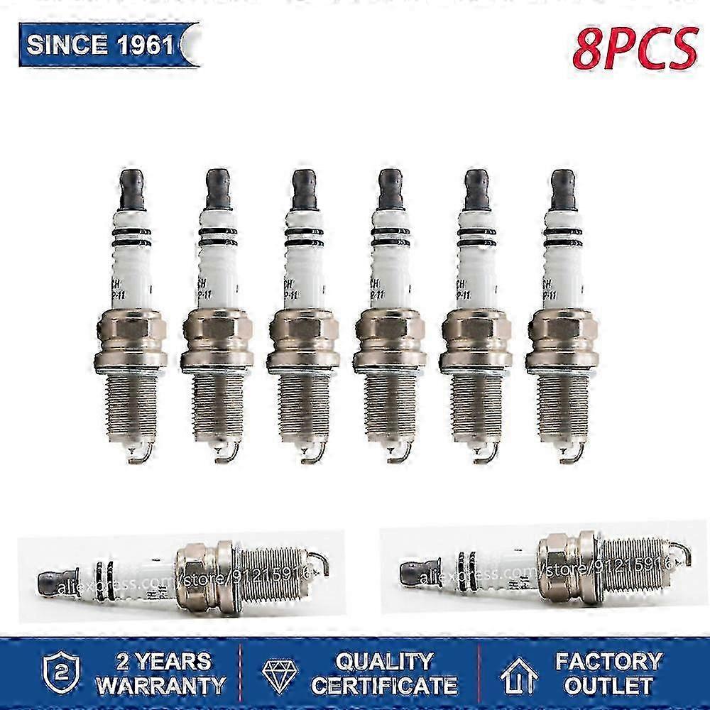 4-8PCS Iridium Platinum Spark Plug Torch K5RTIP-11 Compatible with Auto Parts BKR5EP-11 BKR5ES-11 Champion REC10WYPB4 Denso IK16TT