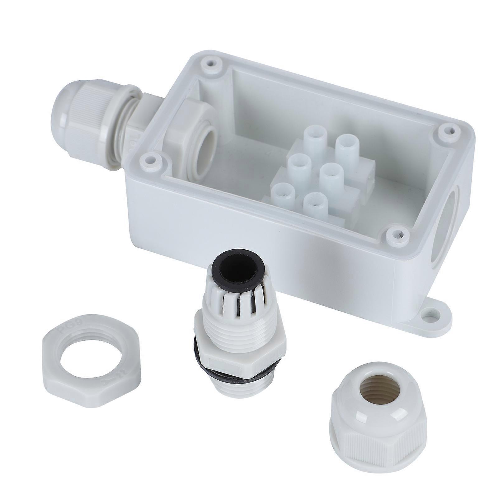 Weatherproof Outdoor Box for Cables Power Cord Enclosure 1 Set