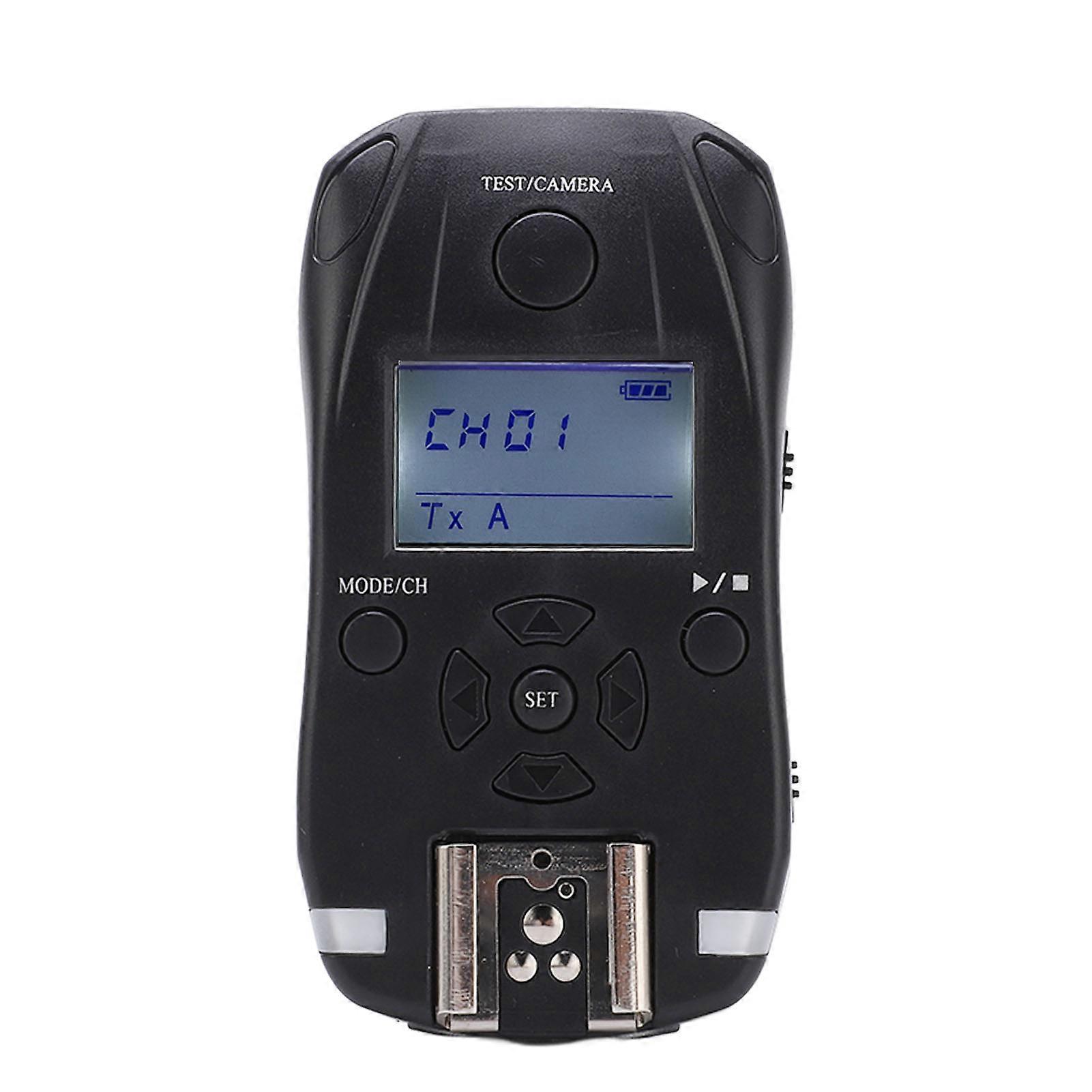 2 in 1 32CH FSK 2.4GHZ Wireless Flash Trigger Timer High Speed Sync 1/250s for EOS Camera