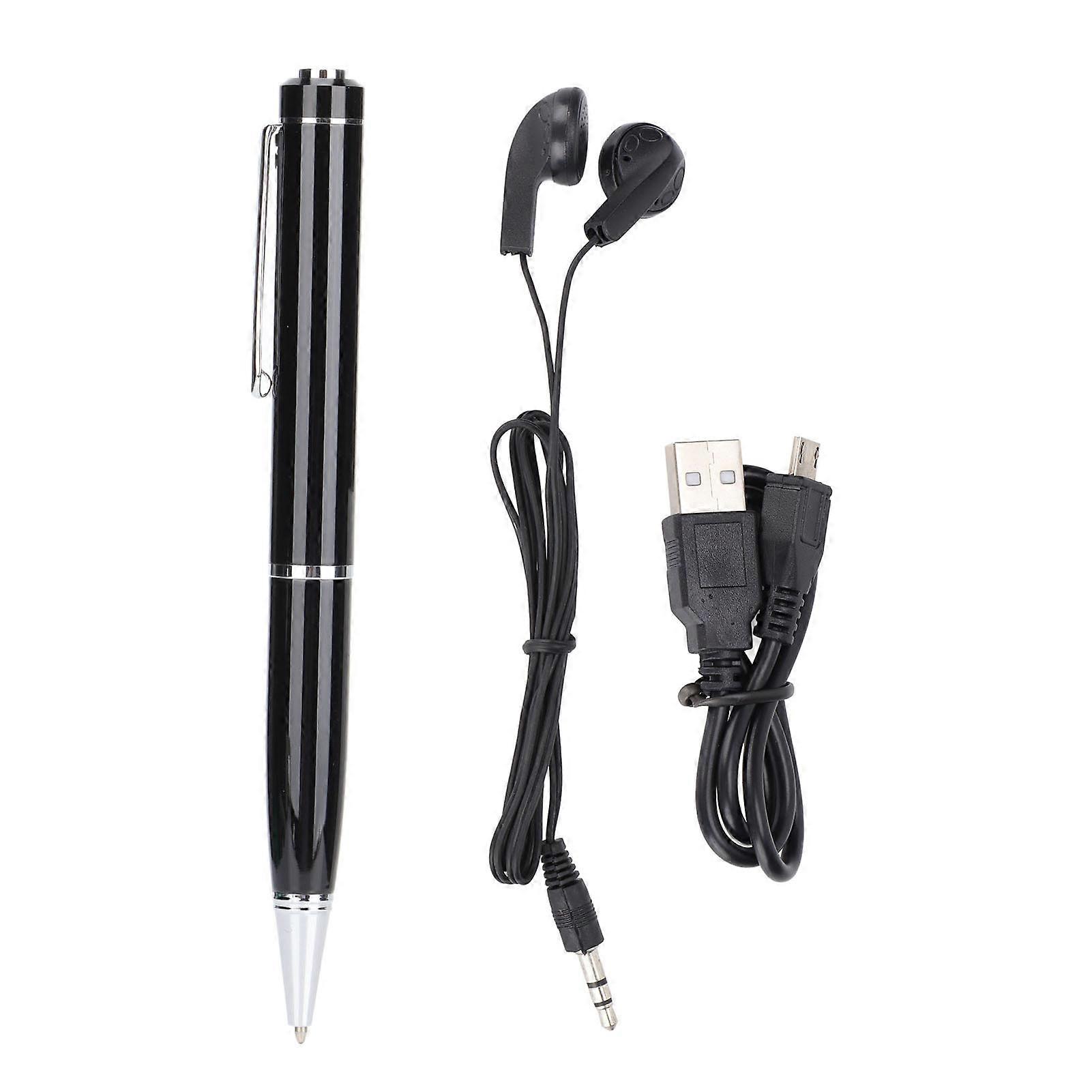 Digital Voice Recorder Noise Cancelling Mini HD Recording Pen for Lectures Meetings Interviews