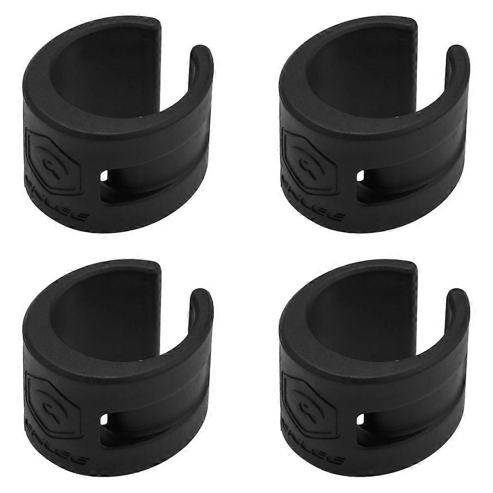 4 PCS Bicycle Frame Protector Chainstay Protector Bicycle Chain Stay Guards For CycleYMQX)