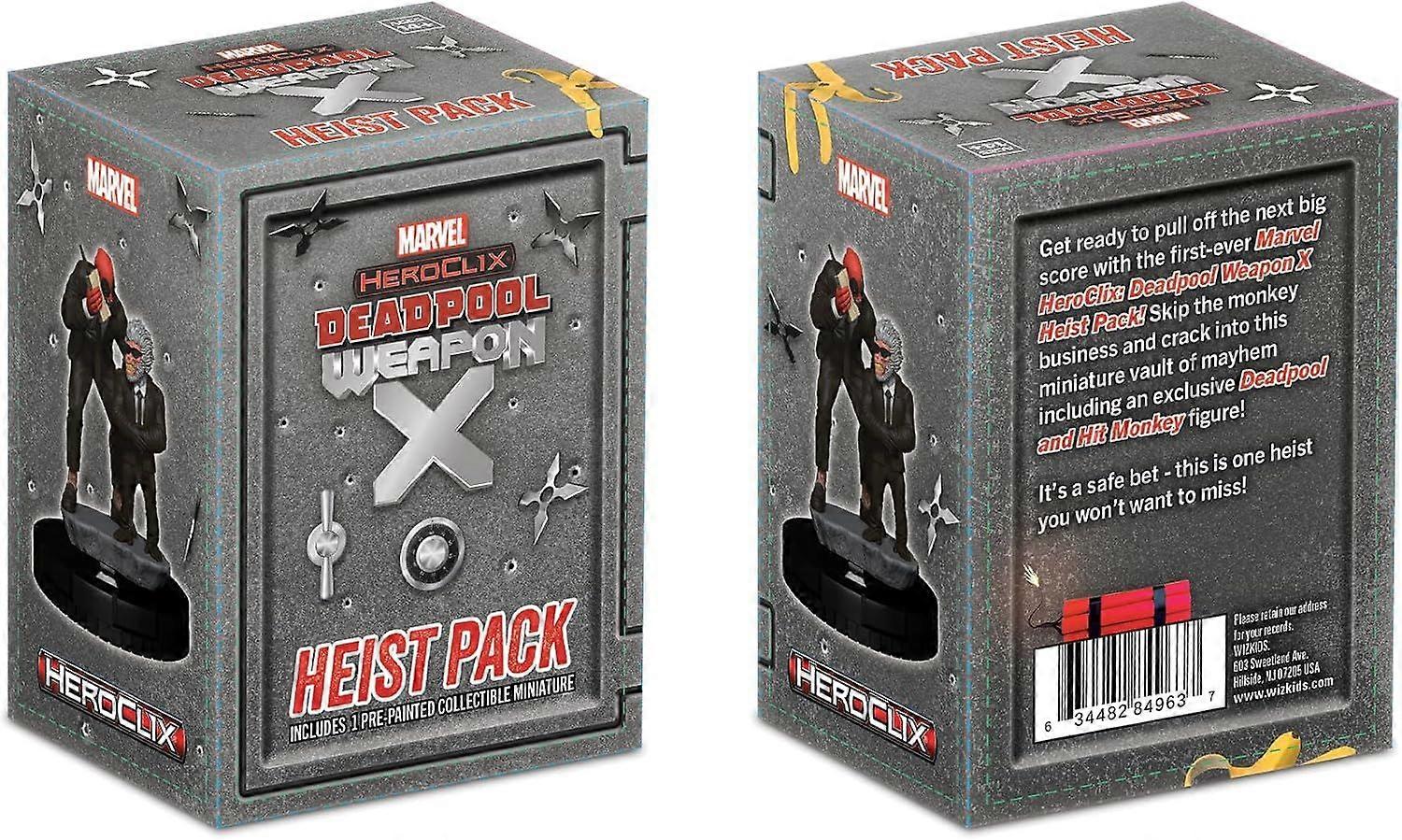 Marvel HeroClix Deadpool and Hit-Monkey Heist Pack